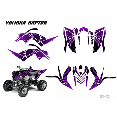 Наклейки на квадроцикл YAMAHA Raptor 700 #2140