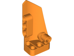 Technic, Panel Fairing # 3 Small Smooth Long, Side A, Orange (64683 / 4618381 / 6103634 / 6285295)