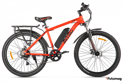 Электровелосипед Eltreco XT 600 (Красно-черный)