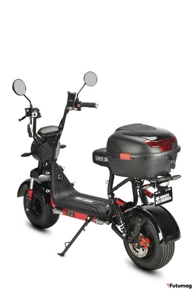 Электроскутер WHITE SIBERIA MINI R 3.0 BLACK 60V
