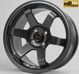 Комплект дисков R16 8,0J ET+28 4*100 RAYS Volk Racing TE37 SL Графит (D088)