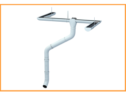 Металлическая водосточная система МП Проект (185 мм)