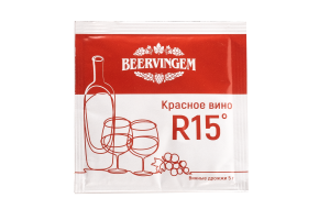 Дрожжи винные "Beervingem" Red Wine R15, 5 г