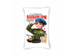 Подушка вертикальная #42 на 23 февраля