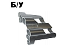 ! Б/У - Technic, Panel Fairing # 2 Large Short, Large Holes, Side B, Metallic Silver (32191) - Б/У