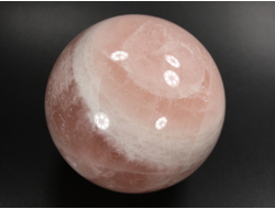 Шар Розовый кварц, Мадагаскар (67 мм, 418 г) №35383