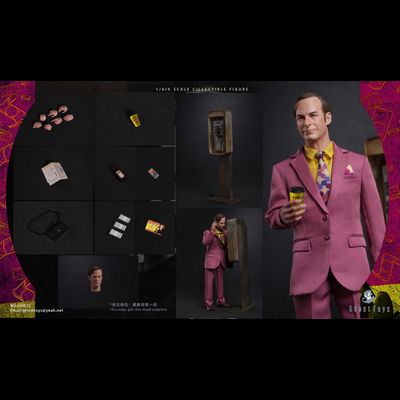 Сол Гудмэн ("Во все тяжкие", "Лучше звоните Солу", Breaking Bad, Better Call Saul) - Коллекционная ФИГУРКА 1/6 Better Call Saul (GH-012) - Ghost toys