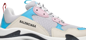 Кроссовки Balenciaga Triple S White Blue Pink