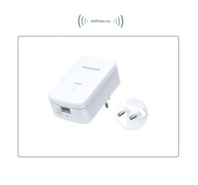 Сетевой адаптер Powerline MERCUSYS MP500 KIT Gigabit Ethernet, 2 шт.