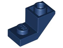 Slope, Inverted 45 2 x 1 with 2/3 Cutout, Dark Blue (2310 6470262)