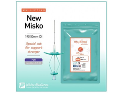 Мезонить стериальная White Ever Rhino COG New-Misko 19G/50/PDO 44 мм (колумелла)