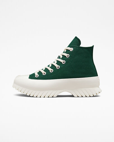 Кеды Converse Chuck Taylor All Star Lugged 2.0 Platform зеленые  купить на официальном сайте