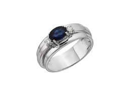 Кольцо с сапфиром и бриллиантами арт. 810583.
