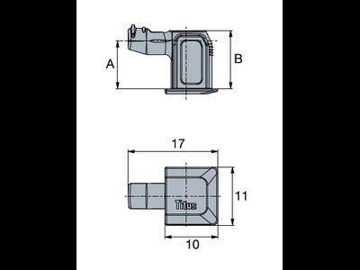Полкодержатель Titus Shelf Q-peg