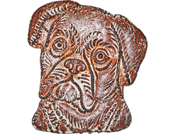 Пряник "Собака" с вареной сгущенкой  700 гр.