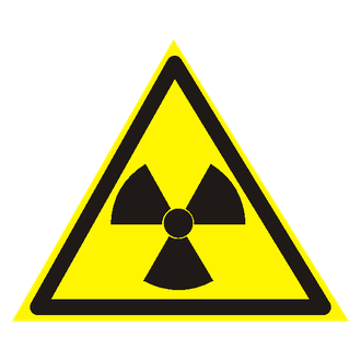 Опасно. Радиоактивные вещества или ионизирующее излучение