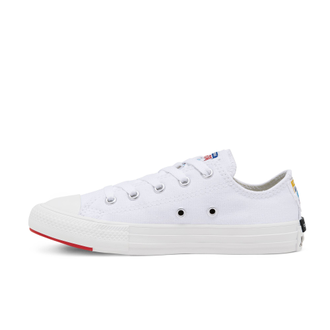 Кеды Converse All Star Logo Play белые детские фото