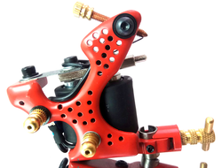 Индукционная татуировочная машинка CS-110 red