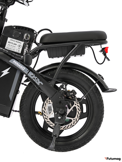 Электровелосипед Minako M1 Pro черный