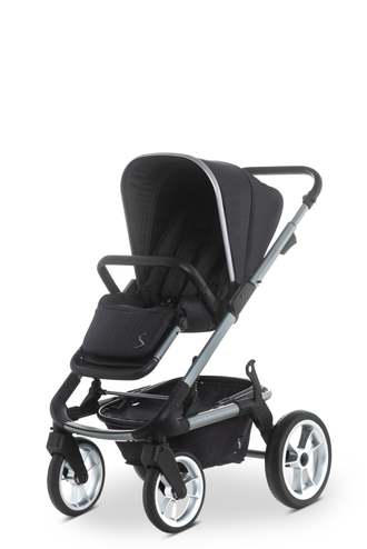 Коляска прогулочная Moon Solitaire Black