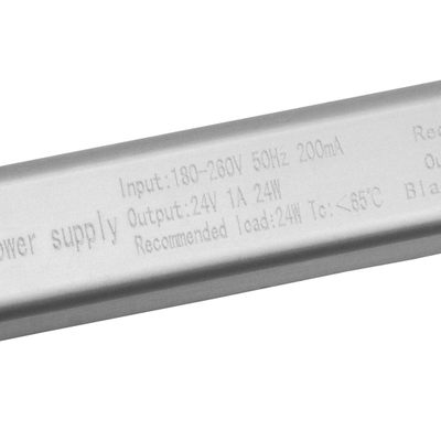 Блок питания 24W 24V IP22 Long (24V/1A/24W) (4LED/IP22 сетка/1 год)