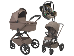 Коляска 3в1 Espiro Clodi, 08 Fashionable Brown (Коричневый)