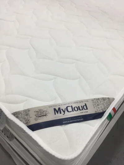 Ортопедический Матрас MyCloud, Контур Клауд (Countur Cloud), пружинный S 1000 пружин, латекс, пена с памятью, упругий для большого веса, премиум