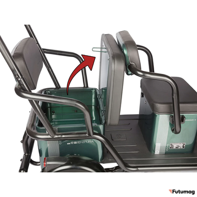 Электротрицикл Wanshida NIPLA 500 60V 1000Вт зеленый