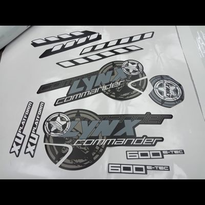 Наклейки на снегоход LYNX Xtrim Commander 600 E-Tec #1794
