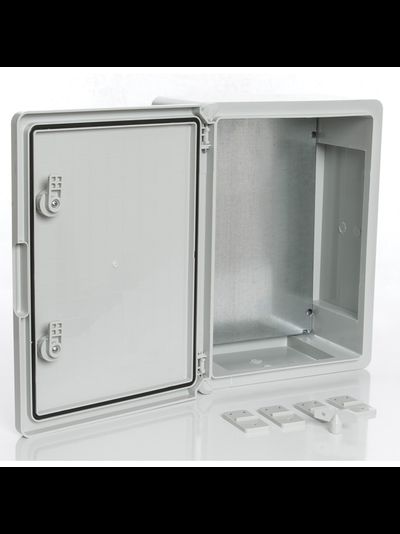 CamBox PP3004 Шкаф пластиковый с монтажной панелью, 300х400х170, непрозрачная дверца, IP65