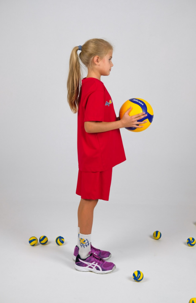 ТРЕНИРОВОЧНЫЙ КОСТЮМ VOLLEYLIFE КРАСНЫЙ детский (120-150 см)