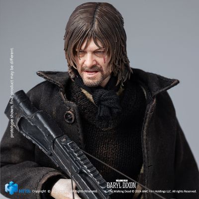Дэрил Диксон (Норман Ридус, The Walking Dead: Daryl Dixon) - Коллекционная фигурка 1/12 SCALE The Walking Dead Daryl Dixon (ESW0310) - HIYA
