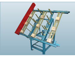 Монтажный стол-кондуктор для сборки поддонов, от