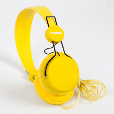 Наушники True Spin Basic Headphone Yellow