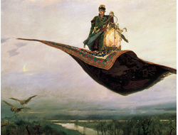 Купить картину обогреватель, репродукция Васнецова Ковёр-самолёт