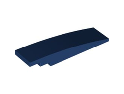 Slope, Curved 8 x 2, Dark Blue (42918 6250351)