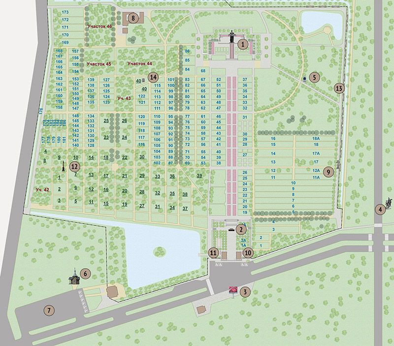 Картинка как добраться до Пискаревского кладбища в Санкт-Петербурге