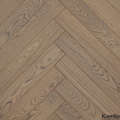 Паркетная доска Karelia Herringbone Дуб Craft HB