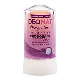 Дезодорант кристалл с соком мангостина, 60г (DeoNat)