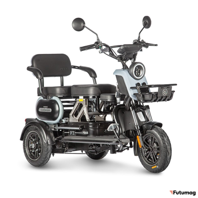 Электротрицикл Wanshida UN MOTO 60V 650Вт синий