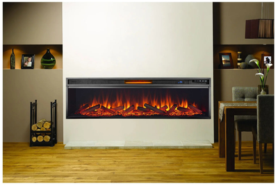 Линейный электрический очаг Vision 60 LOG