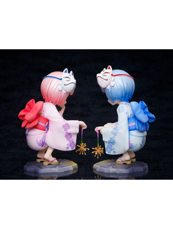 Набор из двух фигурок  1/7 Рем и Рам (Rem, Ram Younatsu no Omohide)