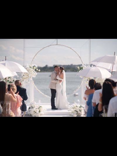 Арка для выездной церемонии "Lux"