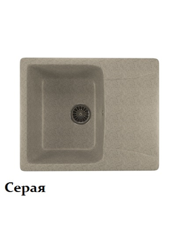 Мойки из искусственного мрамора MIXLINE ML-GM26 с крылом 470*580*190мм