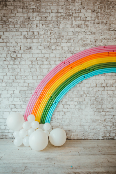 Оформление детского дня рождения в стиле "Радуга" "№ 1463