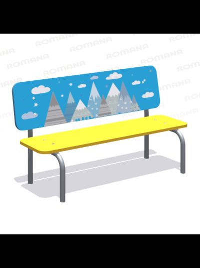 Скамья "Горы" Romana 302.09.00 (фанера)