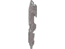 Bionicle Weapon Skull Warrior Sword, Flat Silver (20480 / 6114379)