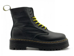 Dr. Martens Jadon Black Без меха (черные)