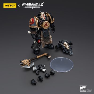 Поклявшийся Смертью Космических Волков (Warhammer Horus Heresy) - КОЛЛЕКЦИОННАЯ ФИГУРКА 1/18 Space Wolves Deathsworn Pack 1 (JT6007) - JOYTOY