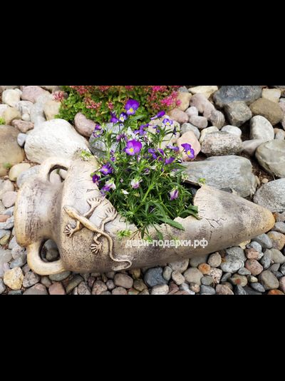 Кашпо Амфора Греческая 30*60*30см    5,4кг    полистоун Россия 3455/020051*